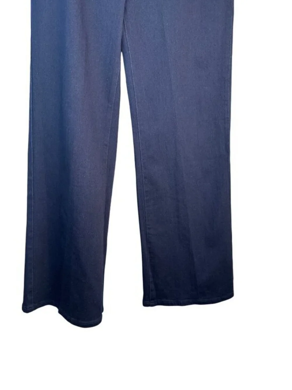 New Collectif London Vintage Retro Jean Size 6 Navy Sailor Button Wide-Leg Pants
